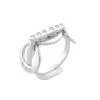 Bague Diamants Or Blanc