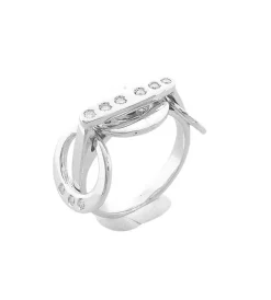 Bague Diamants Or Blanc