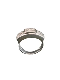 Bague Diamants, Or Blanc
