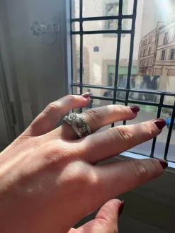 Bague Diamants Or Blanc