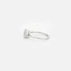 Bague diamants or blanc