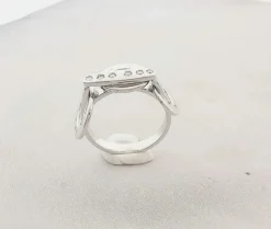 Bague Diamants Or Blanc