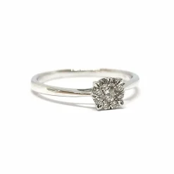 Bague Diamants Or blanc