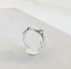 Bague Diamants Or Blanc