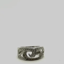 Bague Diamants Or Blanc