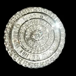 Bague Diamants, or blanc 18 carat
