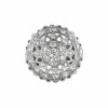 Bague diamants or blanc de cocktail