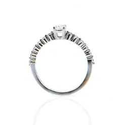 Bague diamants Pléiade, or blanc