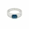 Bague Diamants Saphir