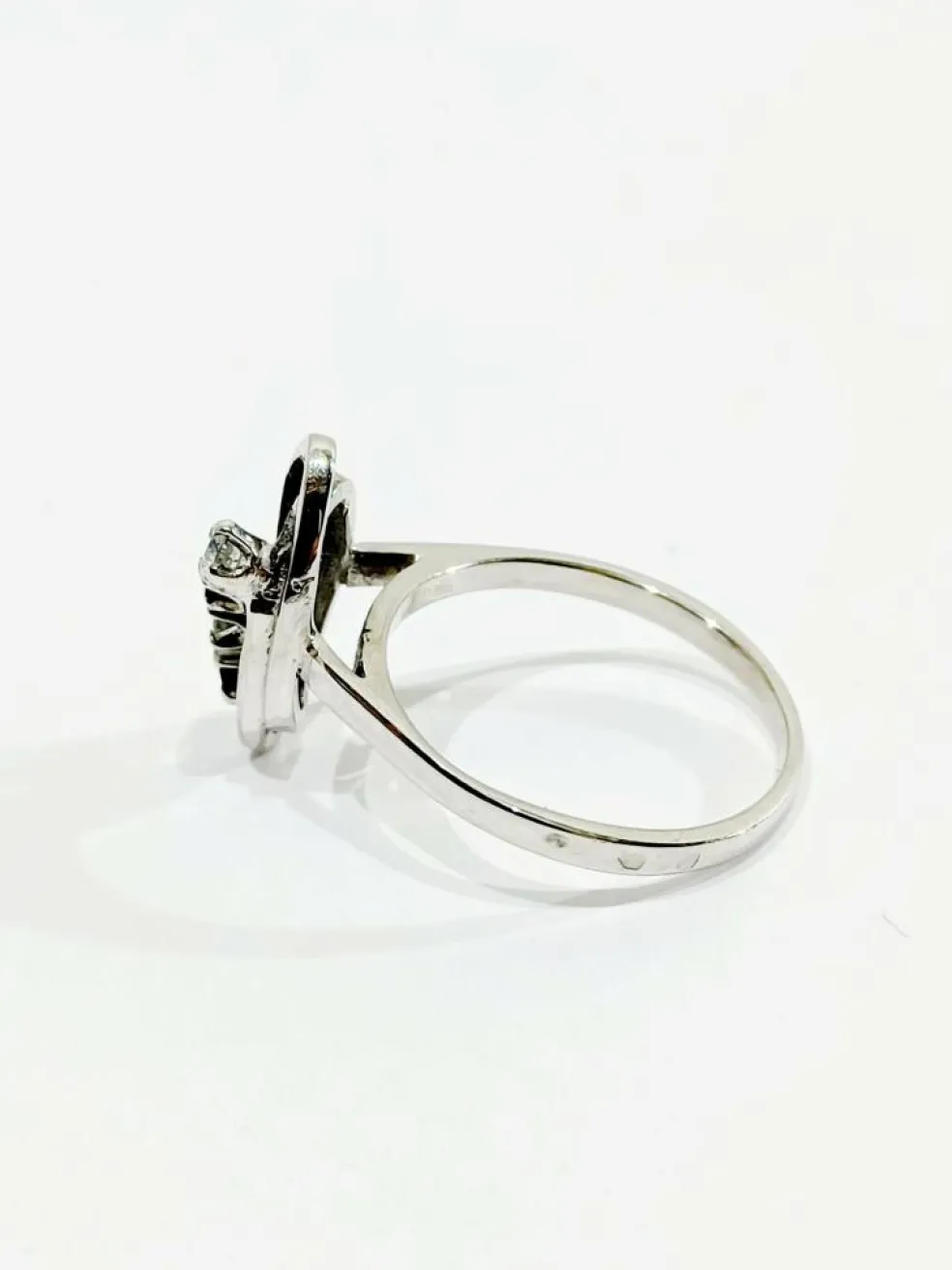 Bague Diamants Saphirs