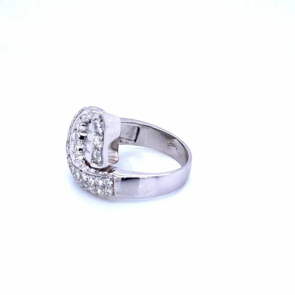 Bague Diamants style Art déco