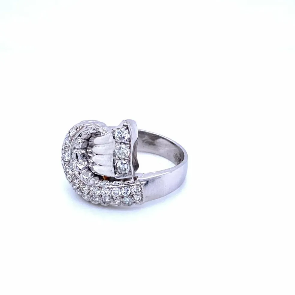 Bague Diamants style Art déco
