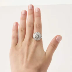 Bague diamants vintage