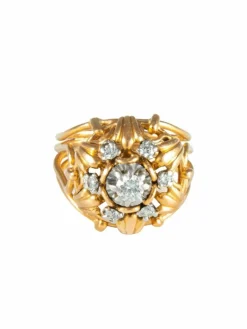 Bague Dôme Diamants
