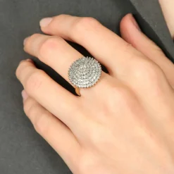 Bague Dôme Diamants