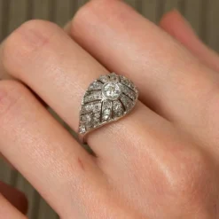 Bague Dôme Diamants