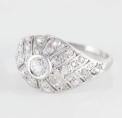 Bague Dôme Diamants