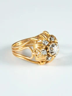 Bague Dôme Diamants