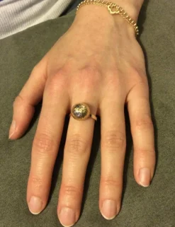 Bague Dôme Or