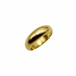 Bague dôme Signature en or 22 carats