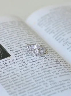Bague Dome Art Déco Diamants