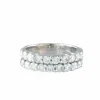 Bague Double anneau Diamants