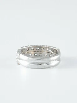 Bague Double anneau Diamants