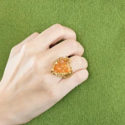 Bague Dragon opale de feu