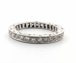 Bague d'éternité en diamant de haute qualité