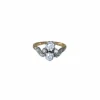 Bague Duchesse Belle Epoque Diamants or jaune et platine