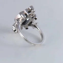 Bague Duchesse Saphir de Ceylan Diamants