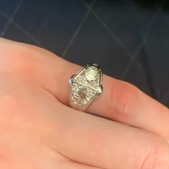 Bague duo Diamants