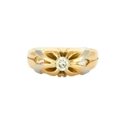 Bague Elisa or et diamant