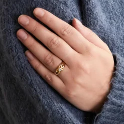 Bague Elisa or et diamant