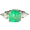 Bague Emeraude Diamants