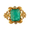Bague Emeraude Diamants