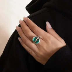 Bague Emeraude Diamants