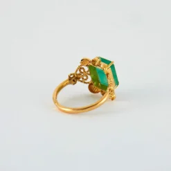 Bague Emeraude Diamants