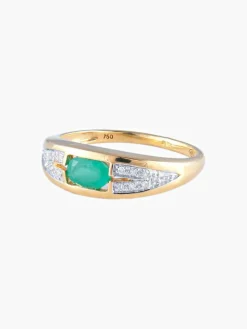 Bague Emeraude Diamants