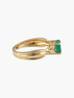 Bague Emeraude Diamants
