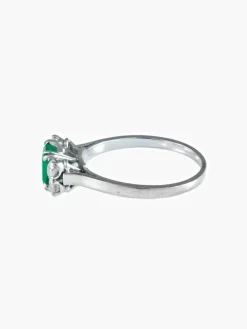 Bague Emeraude Diamants