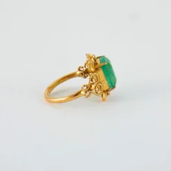Bague Emeraude Diamants