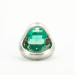 Bague Emeraude Diamants