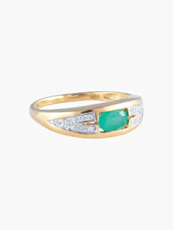 Bague Emeraude Diamants