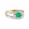 Bague Emeraude et Diamants