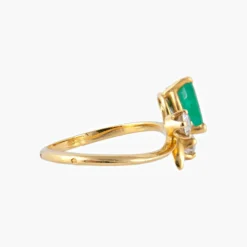 Bague Emeraude et Diamants