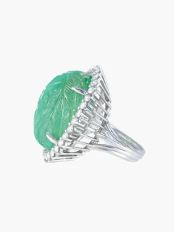 Bague Emeraude et diamants