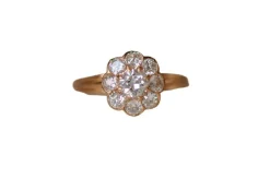 Bague en diamant ancienne