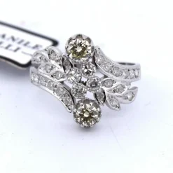 Bague en diamant Art Nouveau