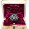 Bague en diamant de l'époque victorienne